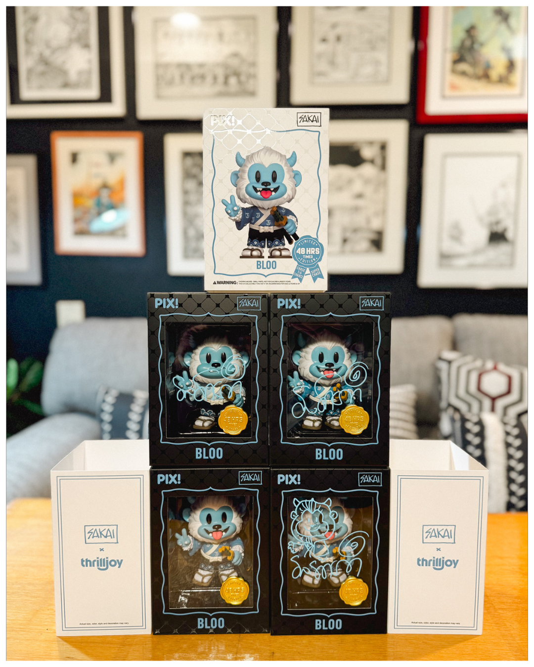 Thrilljoy PIX! | Bloo x Stan Sakai – Usagi Studios