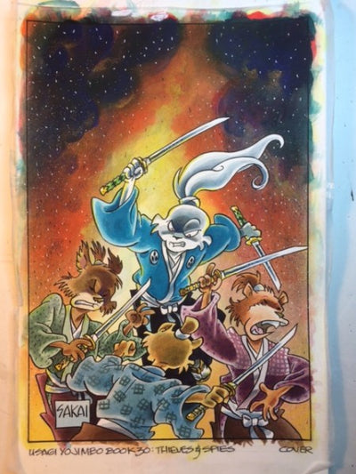 UY Book 30: Thieves and Spies cover process