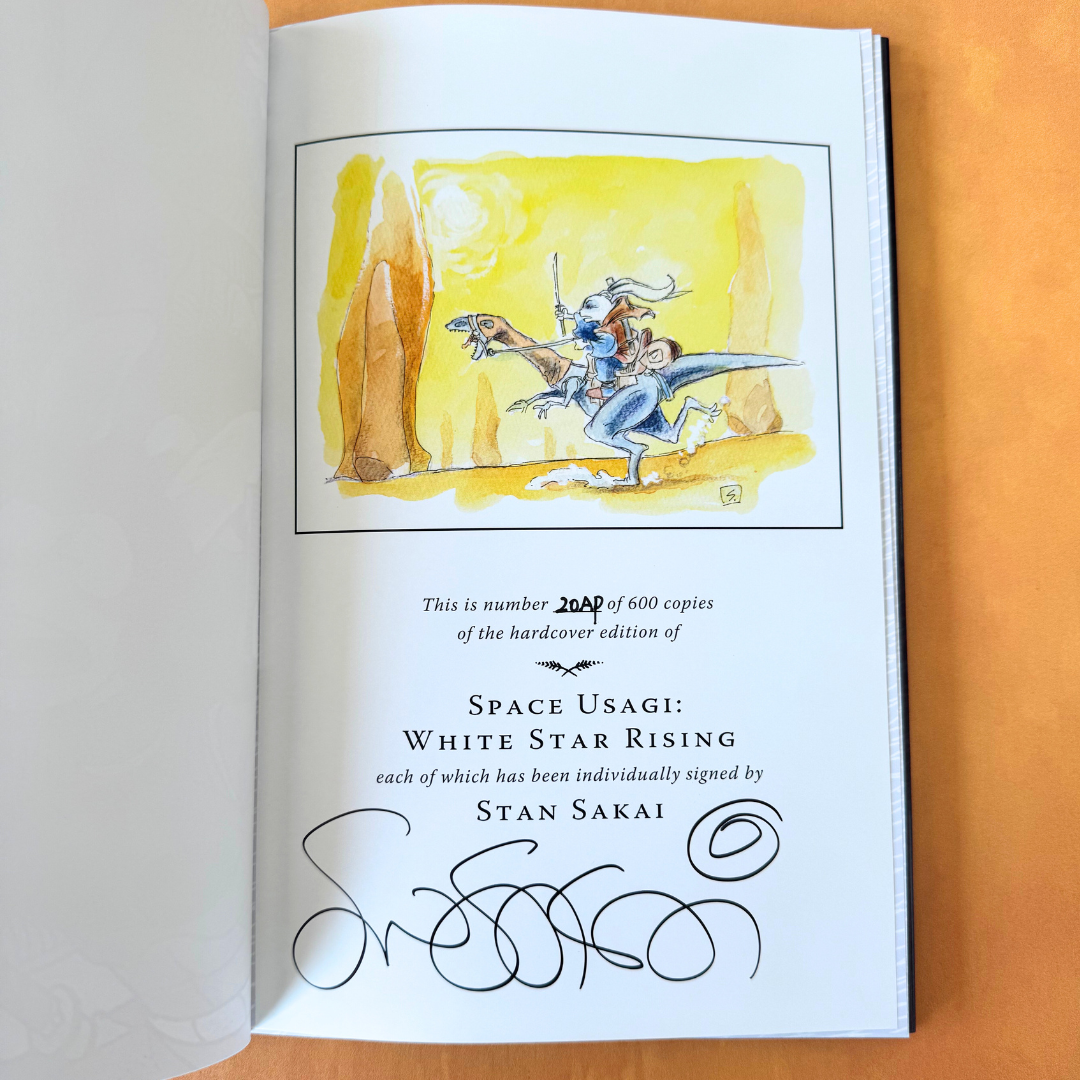 Space Usagi: White Star Rising | Hardcover – Usagi Studios