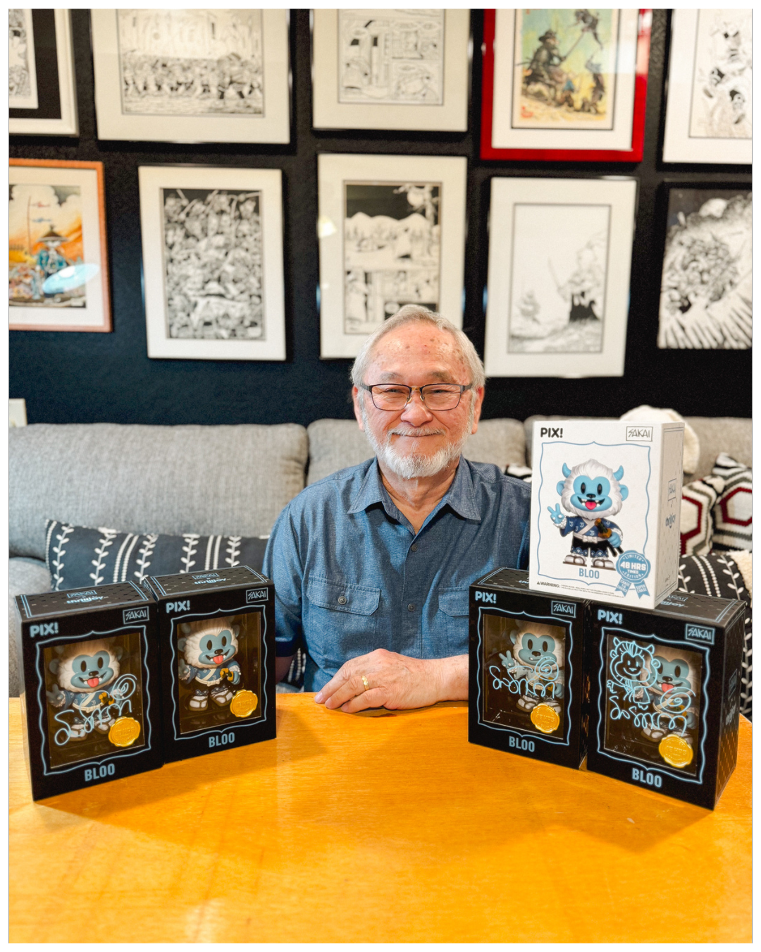 Thrilljoy PIX! | Bloo x Stan Sakai – Usagi Studios