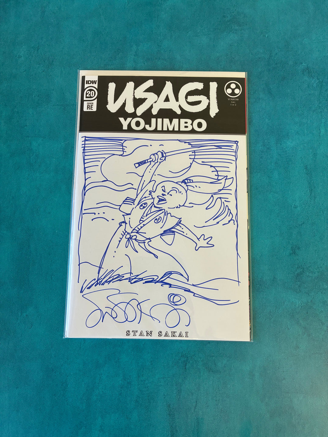 Quick Sketch on #20 Sketch Cover | Comic – Usagi Studios