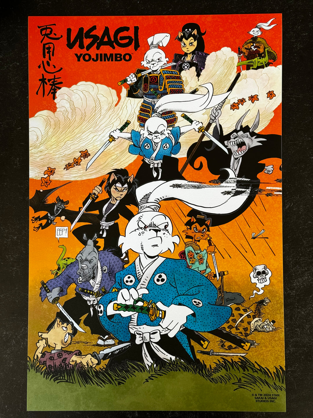 40th Anniversary | 11x17 Print – Usagi Studios