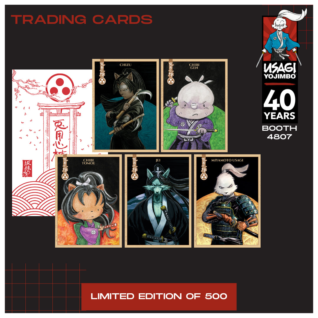 Usagi Card Usagi Yojimbo SDCC '24 | Trading Cards – Usagi Studios