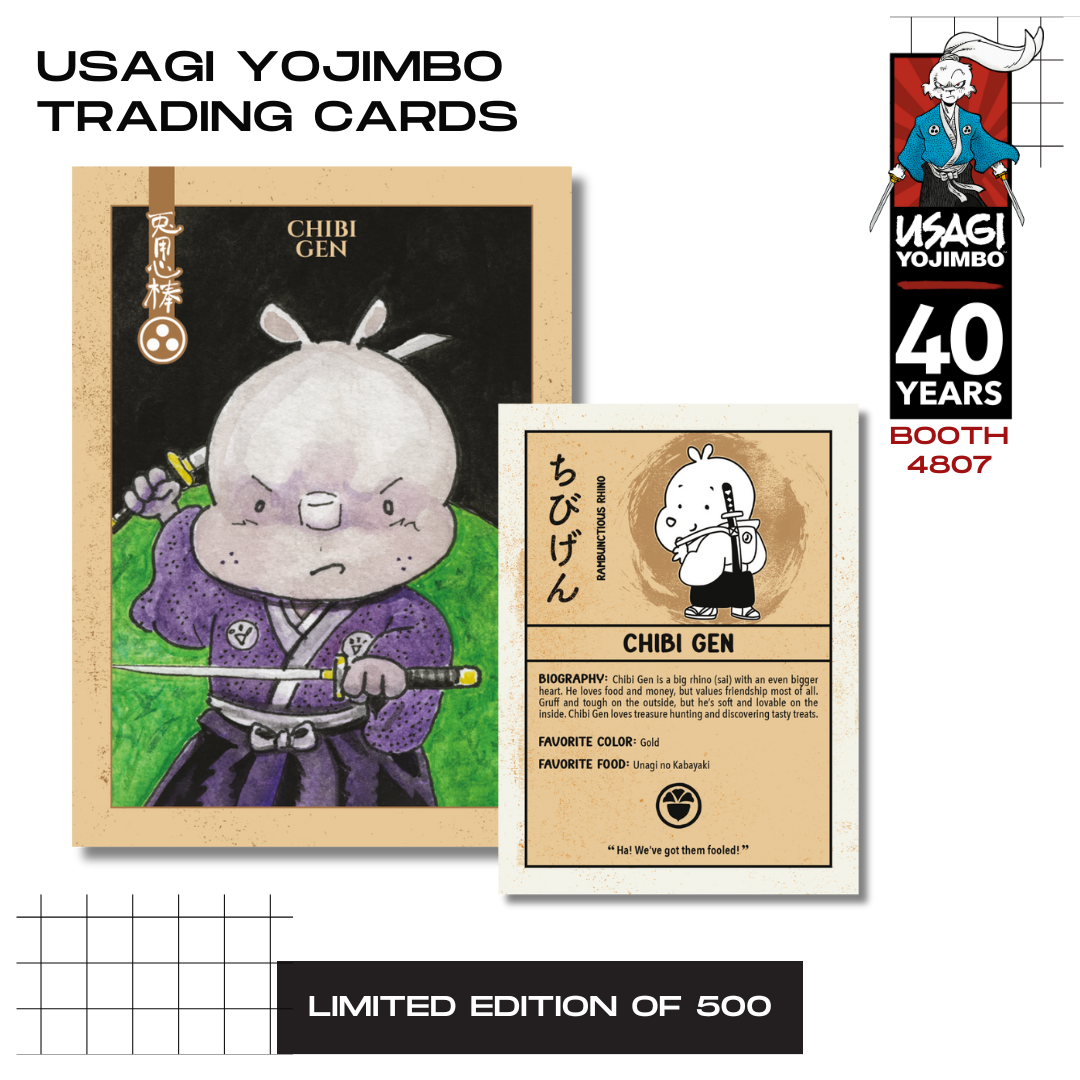Usagi Card Usagi Yojimbo SDCC '24 | Trading Cards – Usagi Studios