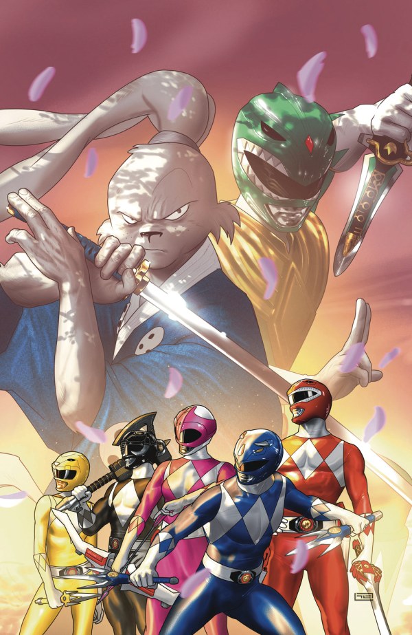 Mighty Morphin Power Rangers Usagi Yojimbo #1 Variants