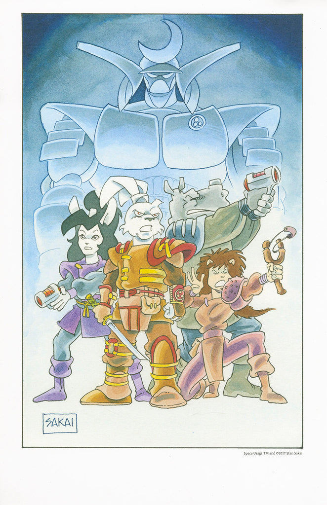 Space Usagi Print | 11x17 – Usagi Studios